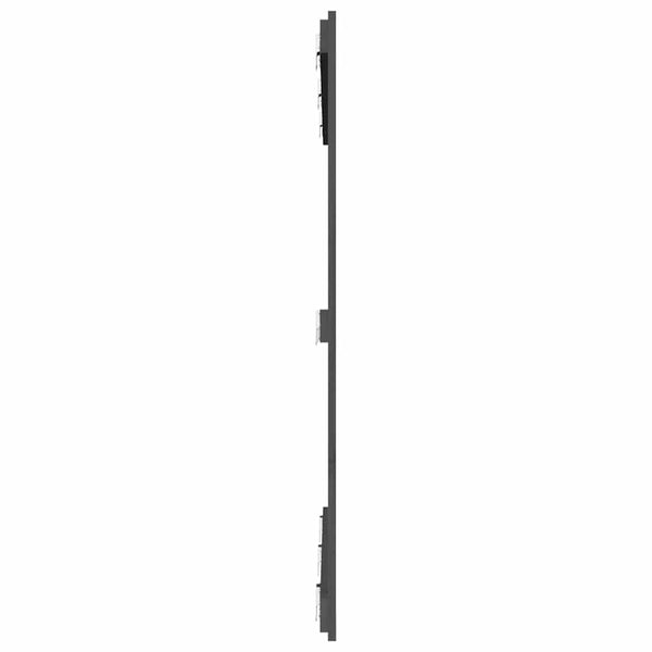Graues Wand-Kopfteil 146,5cm Kiefer Massivholz