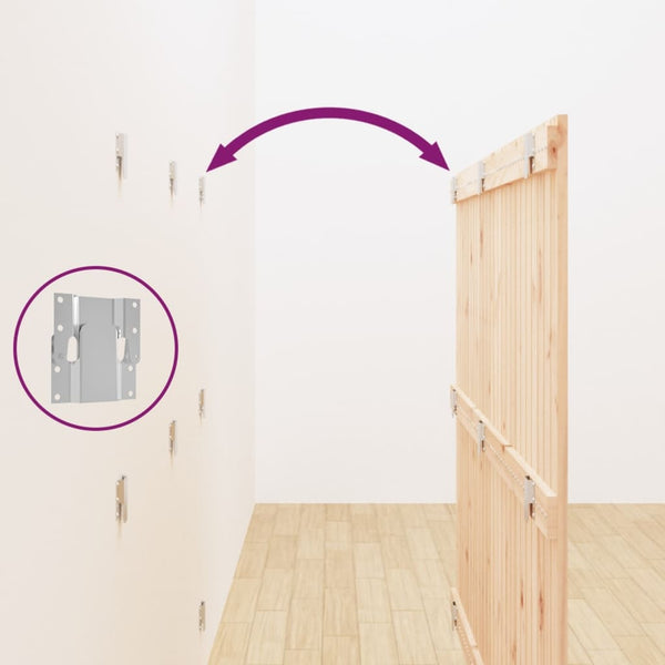 Wand Kopfteil 160cm Kiefer Massivholz