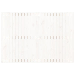 Wand Kopfteil Weiß Kiefer Massivholz 160cm