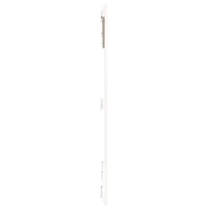 Wand Kopfteil Weiß Kiefer Massivholz 160cm