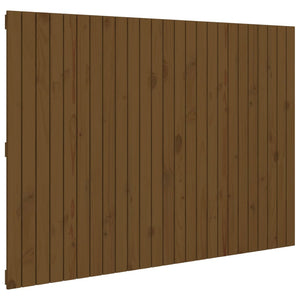 Wand Kopfteil Honigbraun 160cm Massivholz