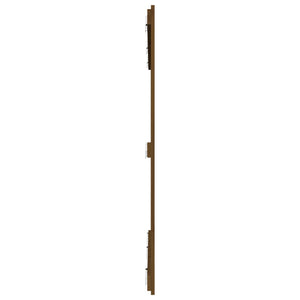 Wand Kopfteil Honigbraun 160cm Massivholz