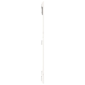 Weißes Wand-Kopfteil 82,5 cm Kiefer Massivholz