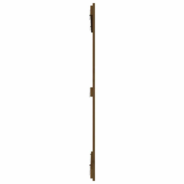 Wand Kopfteil Honigbraun Kiefer Massivholz 82,5cm