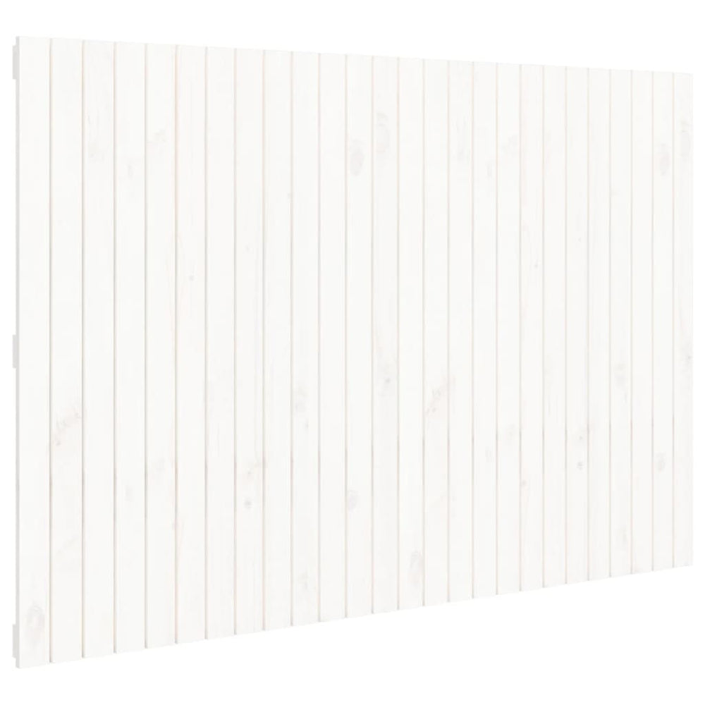 Wand Kopfteil Weiß 166cm Kiefer Massivholz