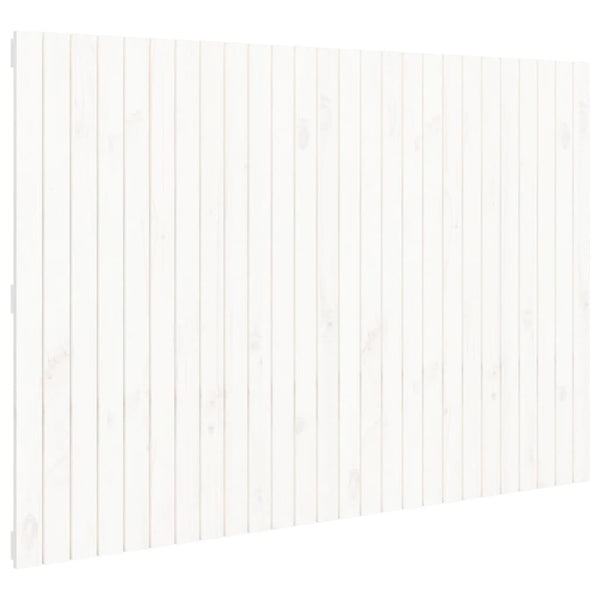 vidaXL Tête de lit murale Blanc 166x3x110 cm Bois de pin massif