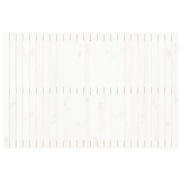 vidaXL Tête de lit murale Blanc 166x3x110 cm Bois de pin massif