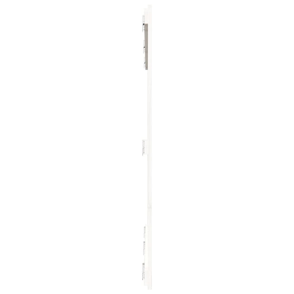 vidaXL Tête de lit murale Blanc 166x3x110 cm Bois de pin massif