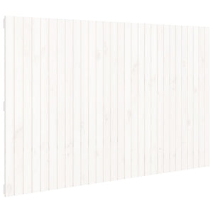 Wand Kopfteil Weiß 185cm Massivholz