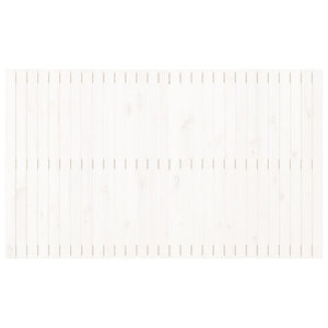 Wand Kopfteil Weiß 185cm Massivholz