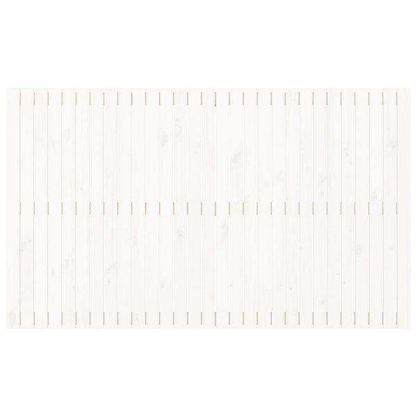 Wand Kopfteil Weiß 185cm Massivholz