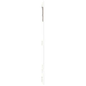 Wand Kopfteil Weiß 185cm Massivholz