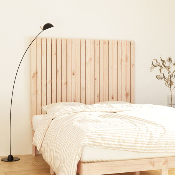 Wand Kopfteil 140 cm Kiefer Massivholz