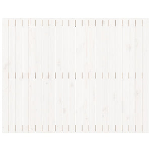 Wand Kopfteil Weiß 140cm Massivholz