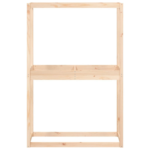 vidaXL Étagère à pneus 120x40x180 cm, pin massif