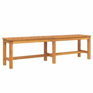 Garten Essgruppe 4 pcs Braun Massivholz Akazie