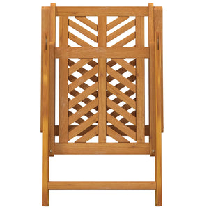 Garten Essgruppe 3 pcs Braun Massivholz Akazie