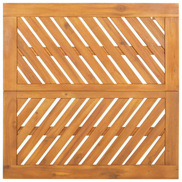 Garten Essgruppe 5 pcs Braun Massivholz Akazie