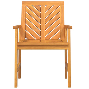 Esszimmerstuhl 6 pcs Natur 62,5 x 59 x 89 cm Massivholz Akazie