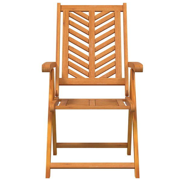 Gartenstuhl 6 pcs Braun 57 x 72 x 109 cm Massivholz Akazie