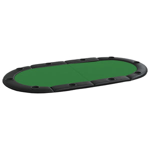 Klappbare Poker Tischauflage für 10 Spieler