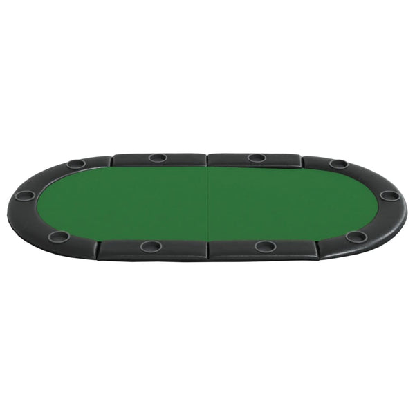 Klappbare Poker Tischauflage für 10 Spieler