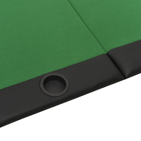 Klappbare Poker Tischauflage für 10 Spieler