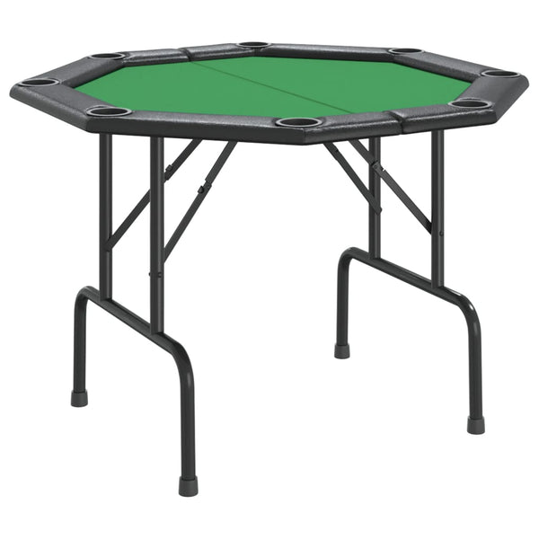 Klappbarer Pokertisch für 8 Spieler, Grün