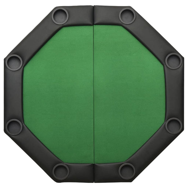 Klappbarer Pokertisch für 8 Spieler, Grün