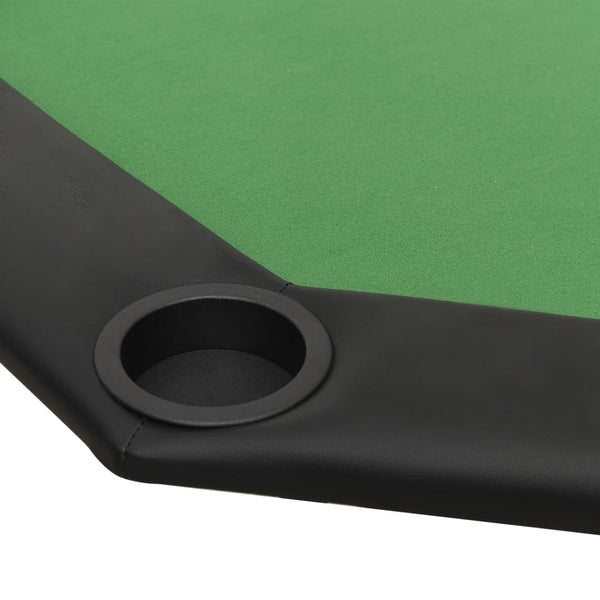 Klappbarer Pokertisch für 8 Spieler, Grün