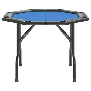 Klappbarer Pokertisch für 8 Spieler, Blau