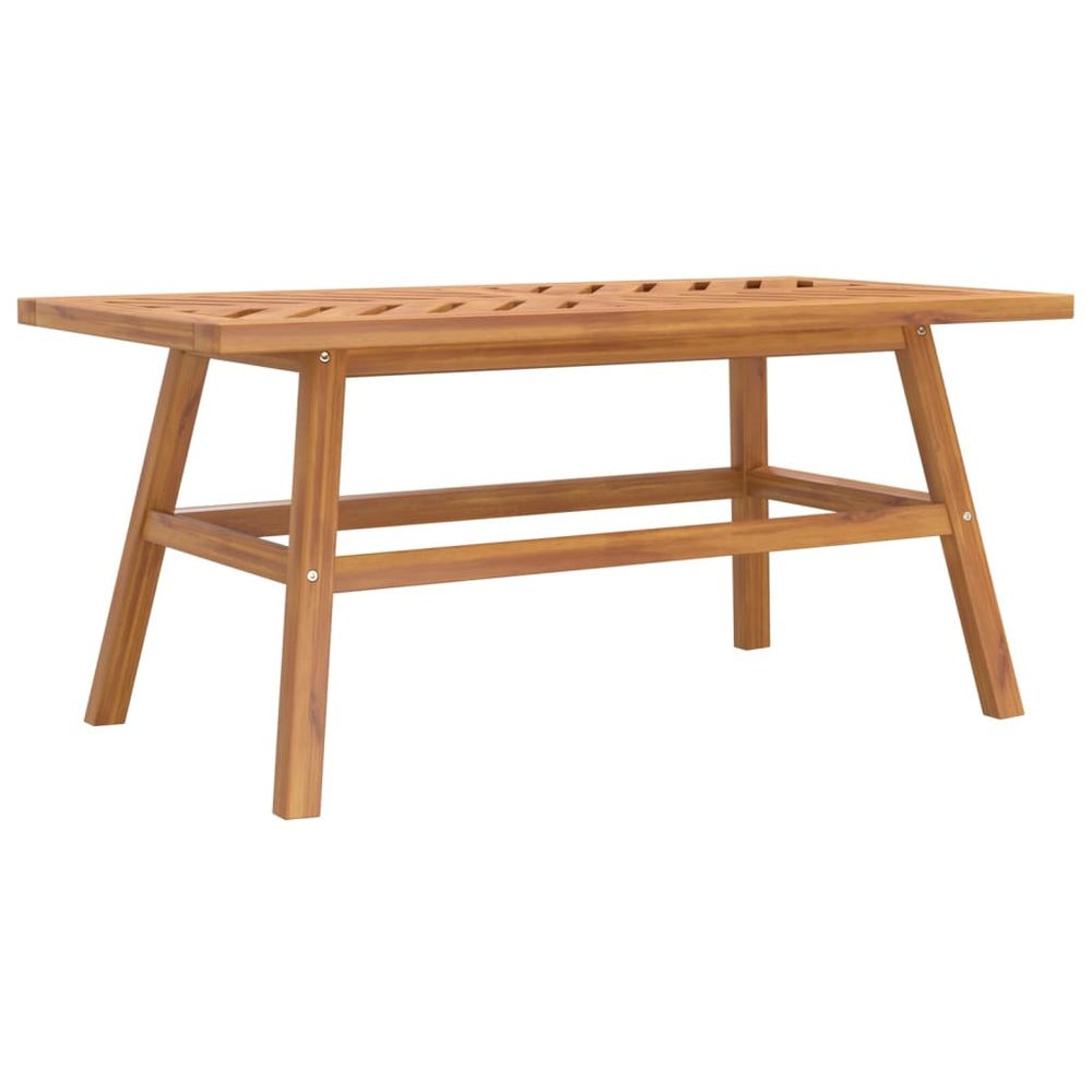 vidaXL Coffee Table 100x50x45 cm Solid Acacia Wood