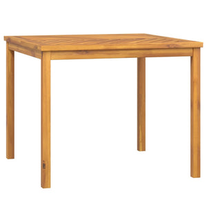 vidaXL Table de salle à manger de jardin 90x90x74 cm en bois d'acacia massif