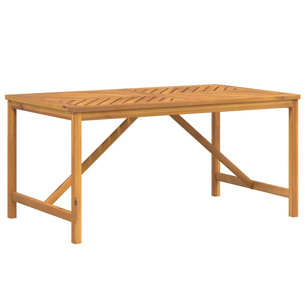 Akazienholz Gartentisch 150x90 cm