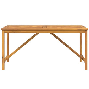 Akazienholz Gartentisch 150x90 cm