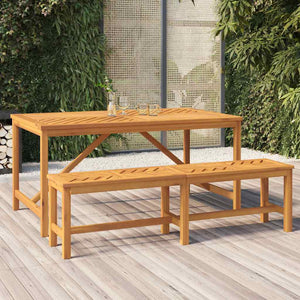 Akazienholz Gartentisch 150x90 cm