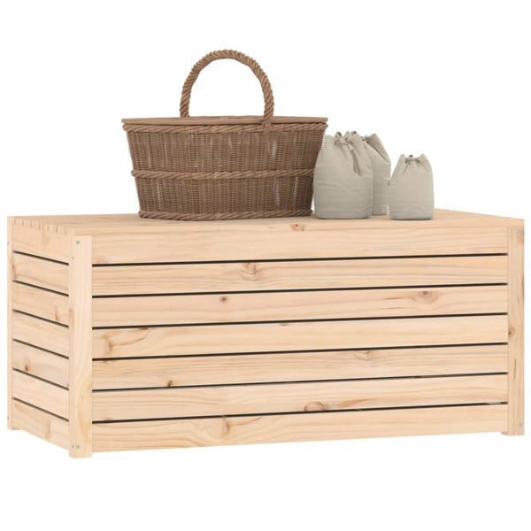 Gartenbox Kiefer Massivholz 101x50,5x46,5 cm
