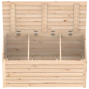 Gartenbox Kiefer Massivholz 101x50,5x46,5 cm