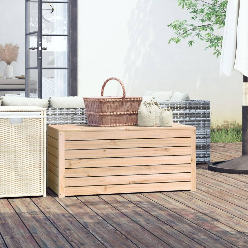 Gartenbox Kiefer Massivholz 101x50,5x46,5 cm