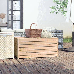 Gartenbox Kiefer Massivholz 101x50,5x46,5 cm