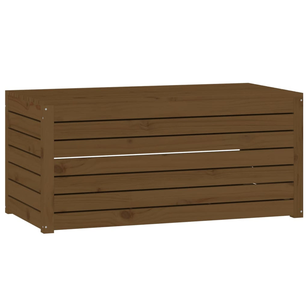 Gartenbox Honigbraun Kiefer Massivholz