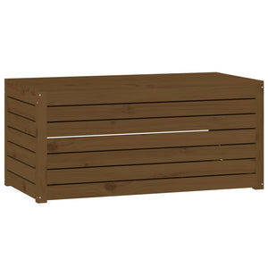 Gartenbox Honigbraun Kiefer Massivholz