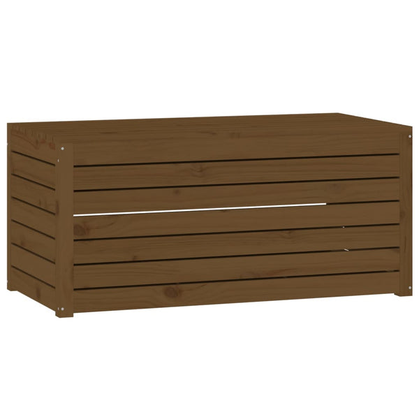 Gartenbox Honigbraun Kiefer Massivholz