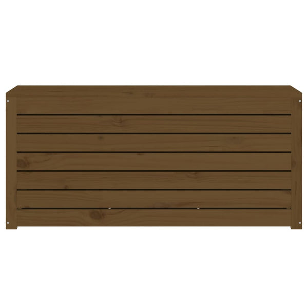 Gartenbox Honigbraun Kiefer Massivholz