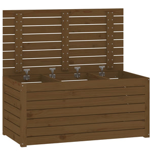 Gartenbox Honigbraun Kiefer Massivholz