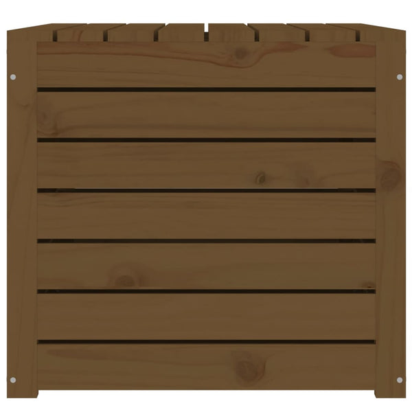 Gartenbox Honigbraun Kiefer Massivholz