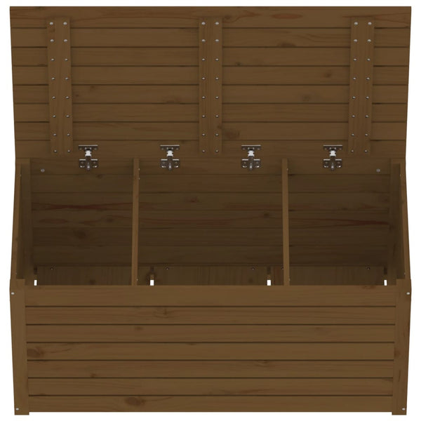 Gartenbox Honigbraun Kiefer Massivholz