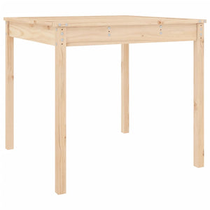 Gartentisch Kiefer Massivholz 82,5x82,5 cm