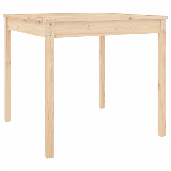 Gartentisch Kiefer Massivholz 82,5x82,5 cm
