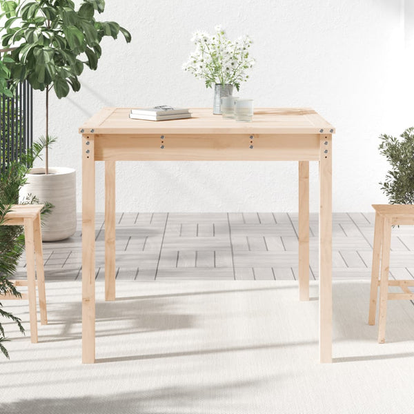 Gartentisch Kiefer Massivholz 82,5x82,5 cm